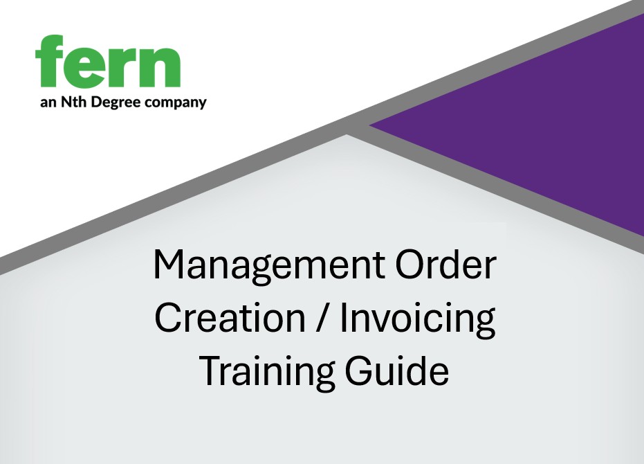 OASIS (Fern) Management Orders